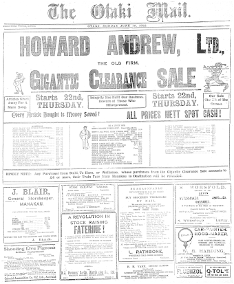 Issue page