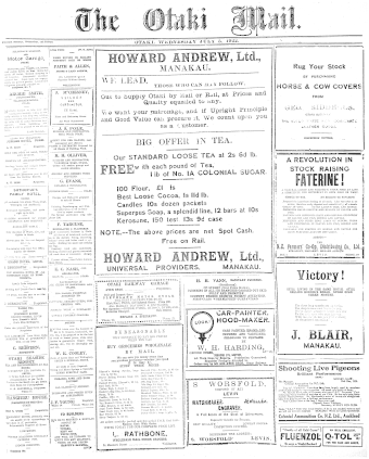 Issue page