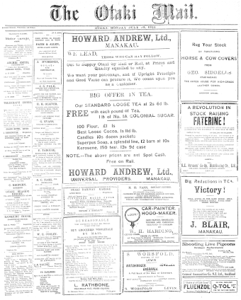 Issue page