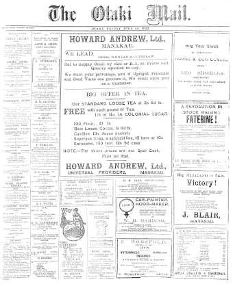 Issue page
