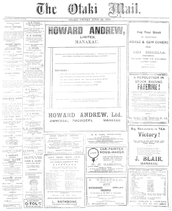 Issue page