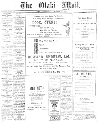 Issue page