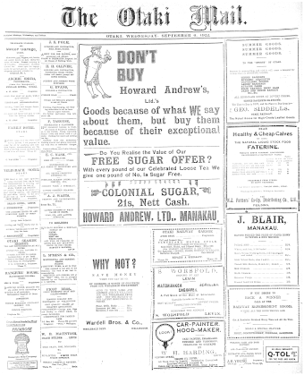 Issue page