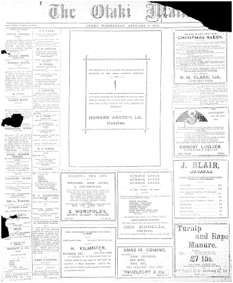 Issue page
