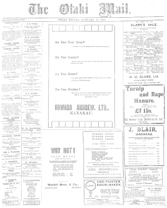 Issue page