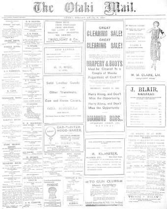 Issue page