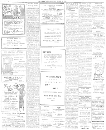 Issue page