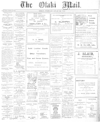 Issue page