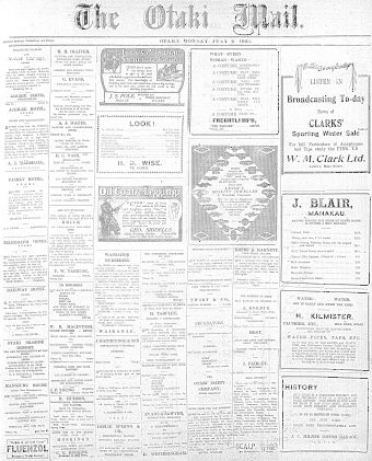 Issue page