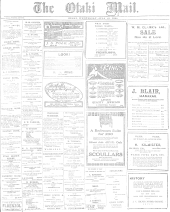 Issue page
