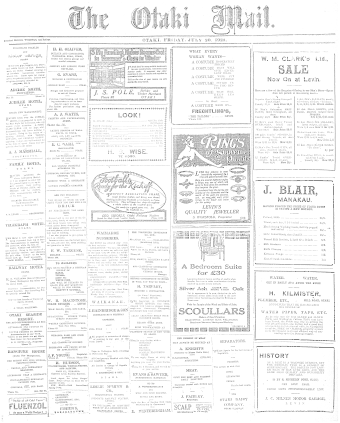 Issue page
