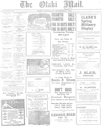 Issue page