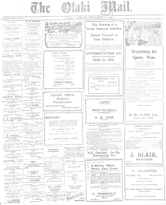 Issue page
