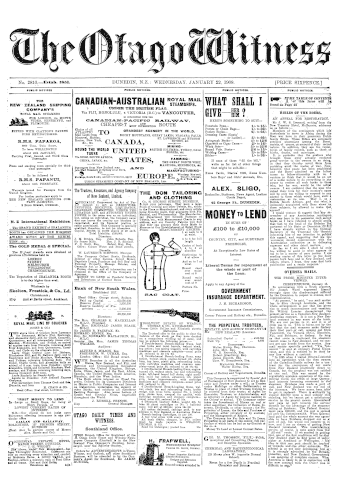 Issue page