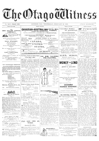 Issue page