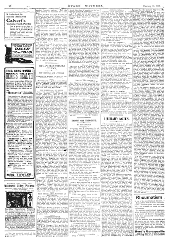 Issue page