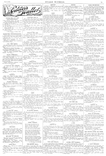 Issue page