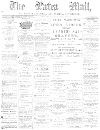 Issue page