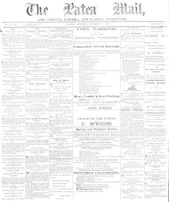 Issue page