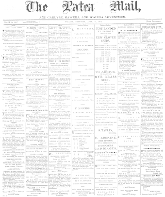 Issue page