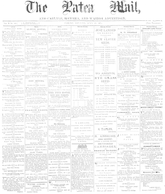 Issue page