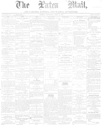 Issue page