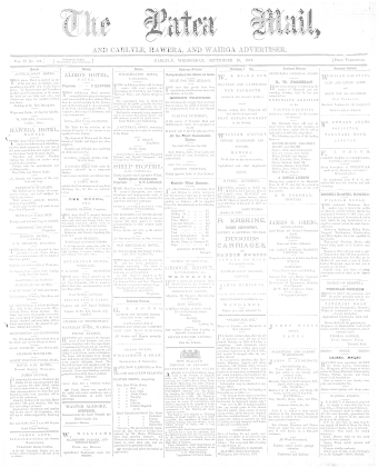 Issue page