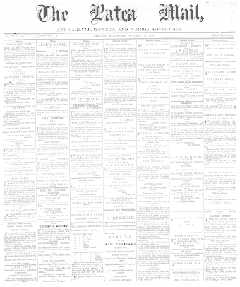 Issue page
