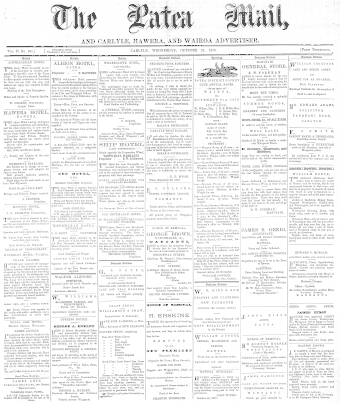 Issue page