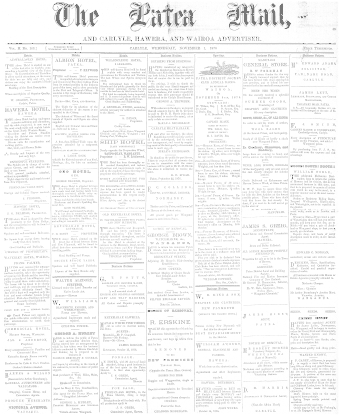 Issue page
