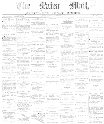 Issue page
