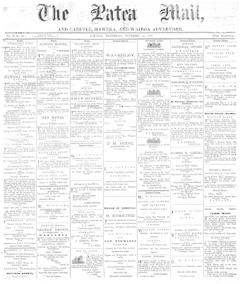 Issue page