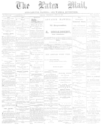 Issue page