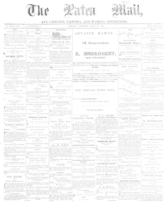 Issue page