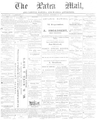Issue page