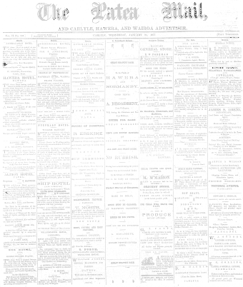 Issue page