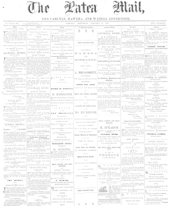 Issue page