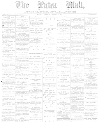 Issue page