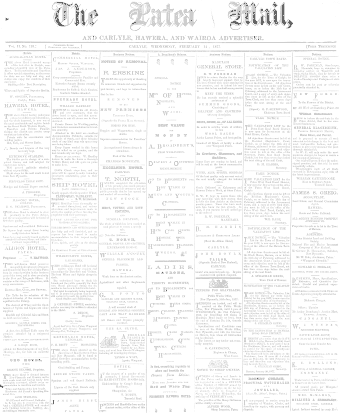 Issue page