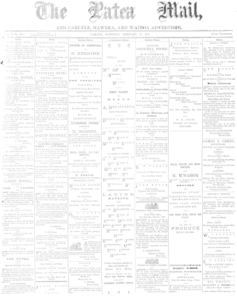 Issue page
