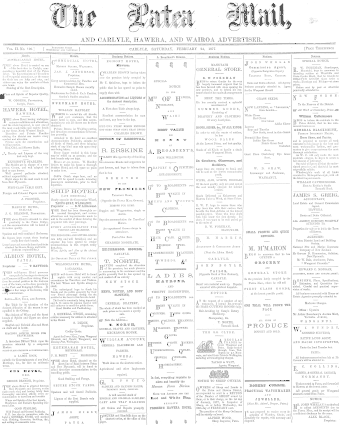 Issue page