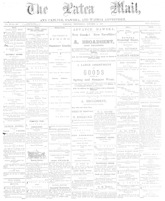 Issue page