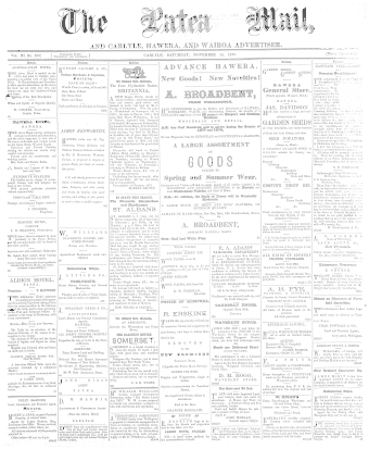 Issue page
