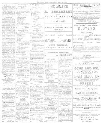 Issue page