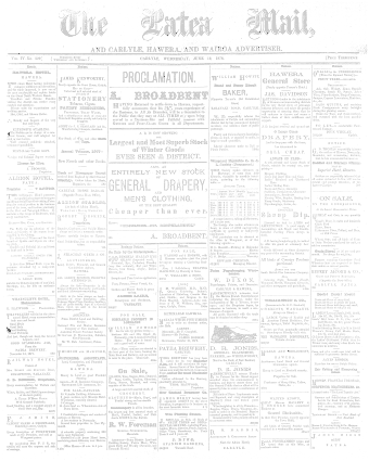 Issue page