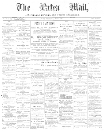 Issue page