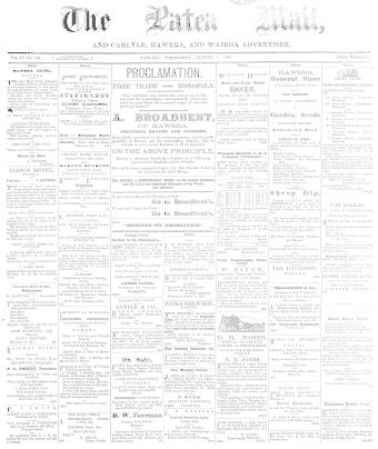 Issue page