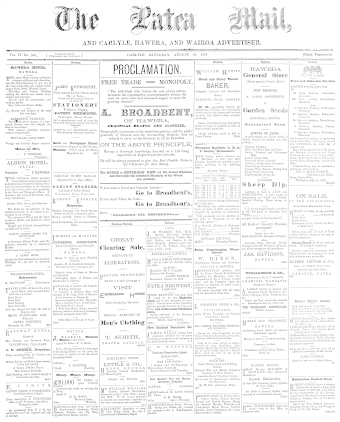 Issue page