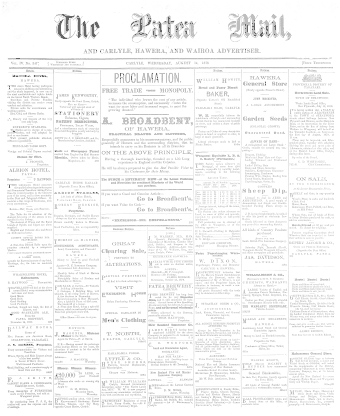 Issue page