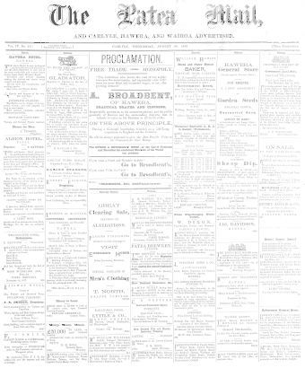 Issue page